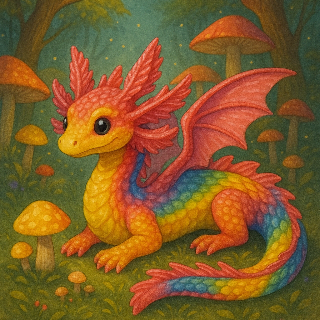 Axolotl Dragon image