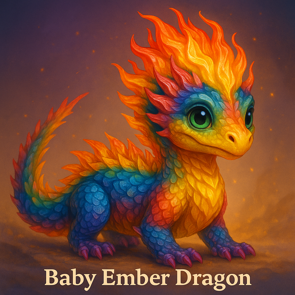 Baby Ember Dragon image
