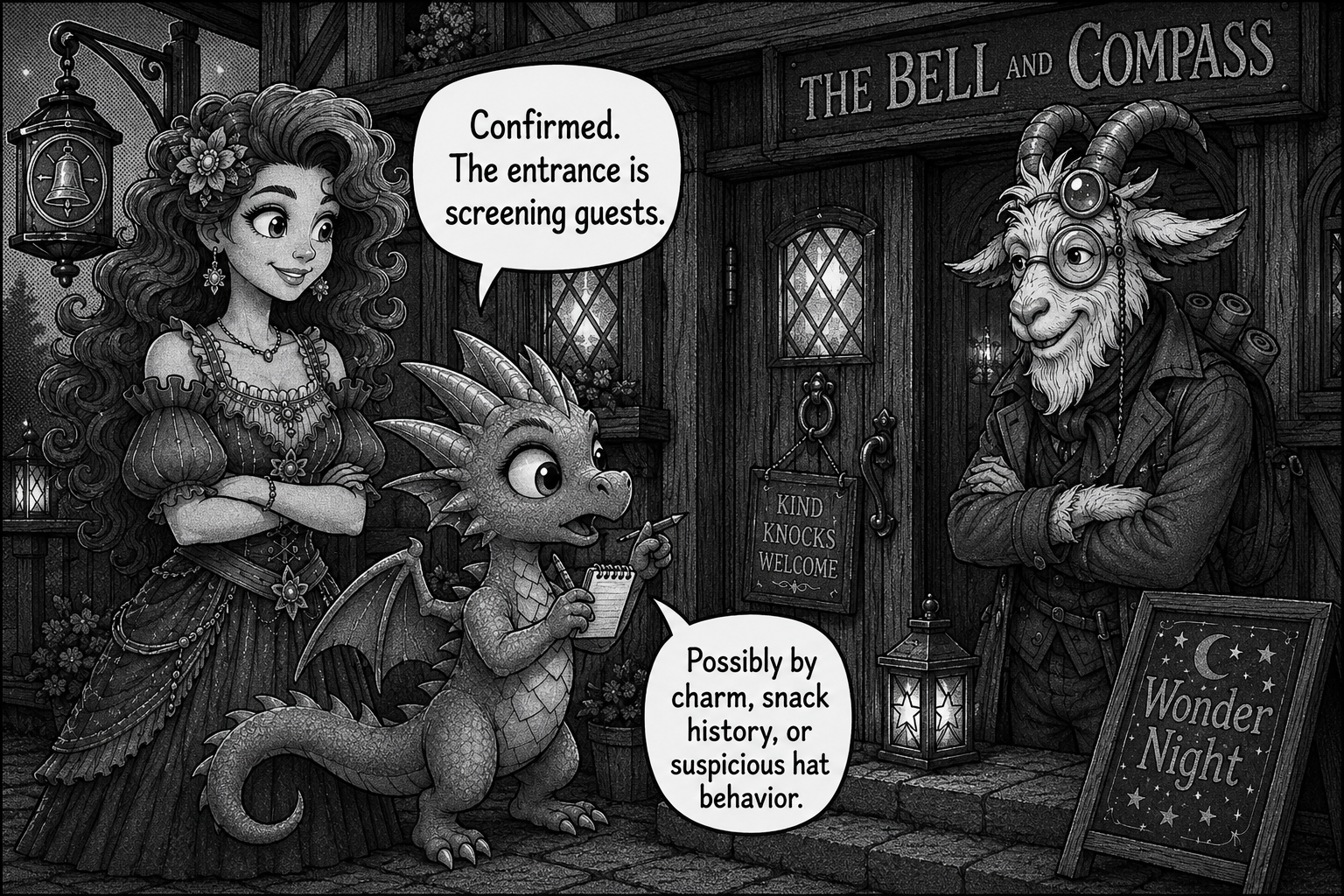 The Remembering Door panel 2