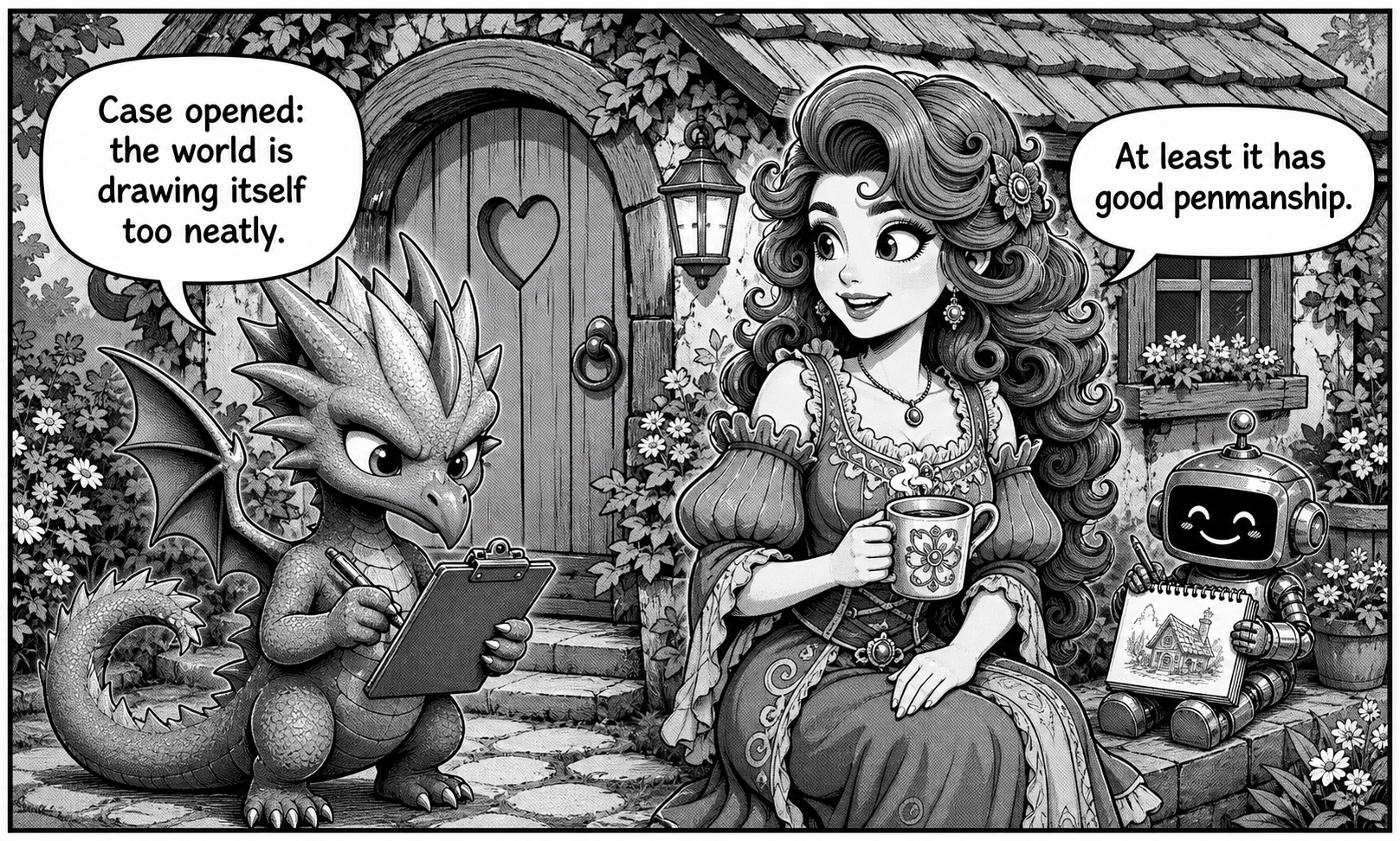 Too Neatly Drawn panel 4