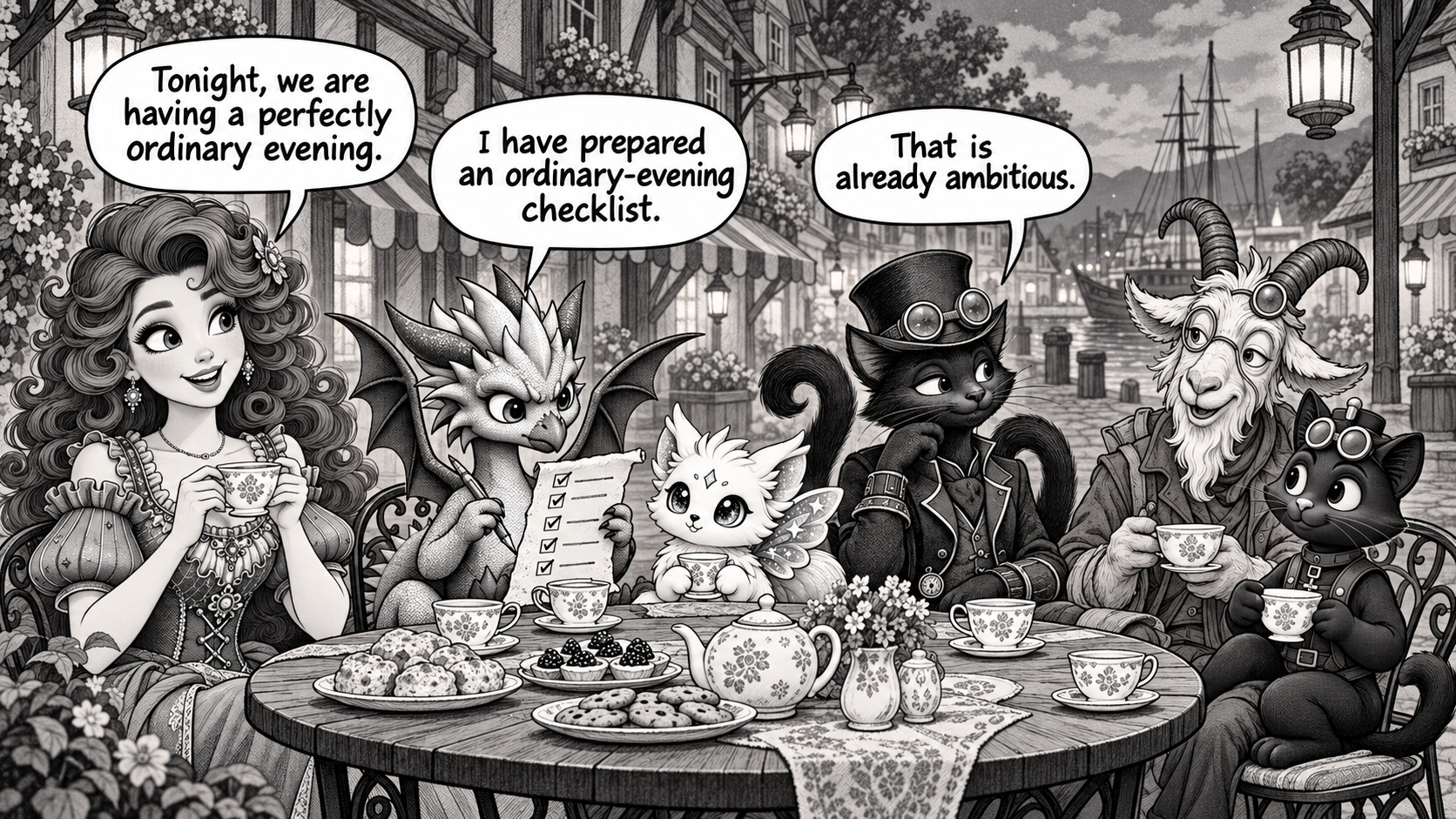 Ordinary Evening Rules panel 1