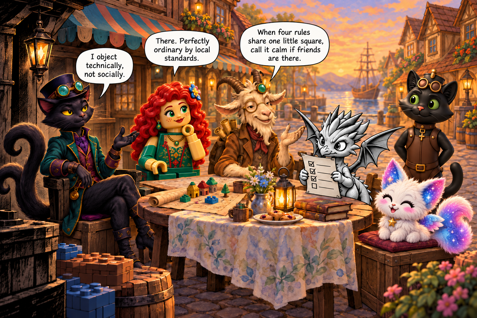 Ordinary Evening Rules panel 4