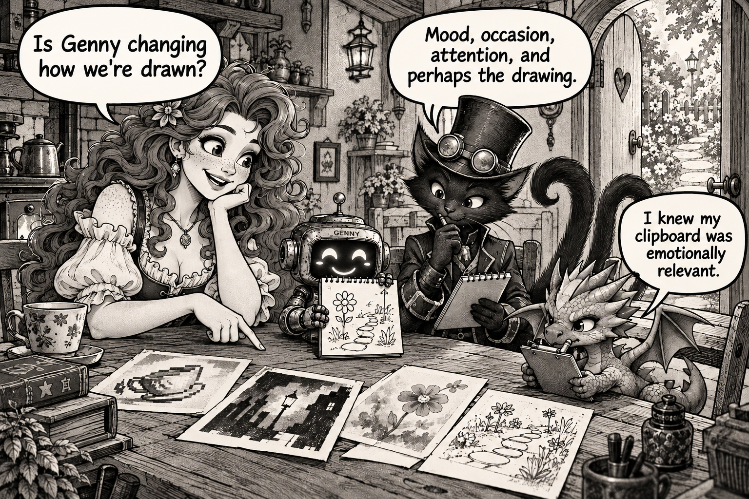 Drawn Conclusions panel 1
